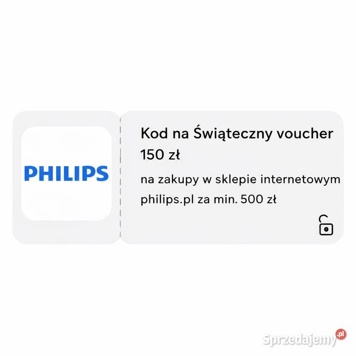 Voucher 150 PLN do sklepu Philips mazowieckie Warszawa