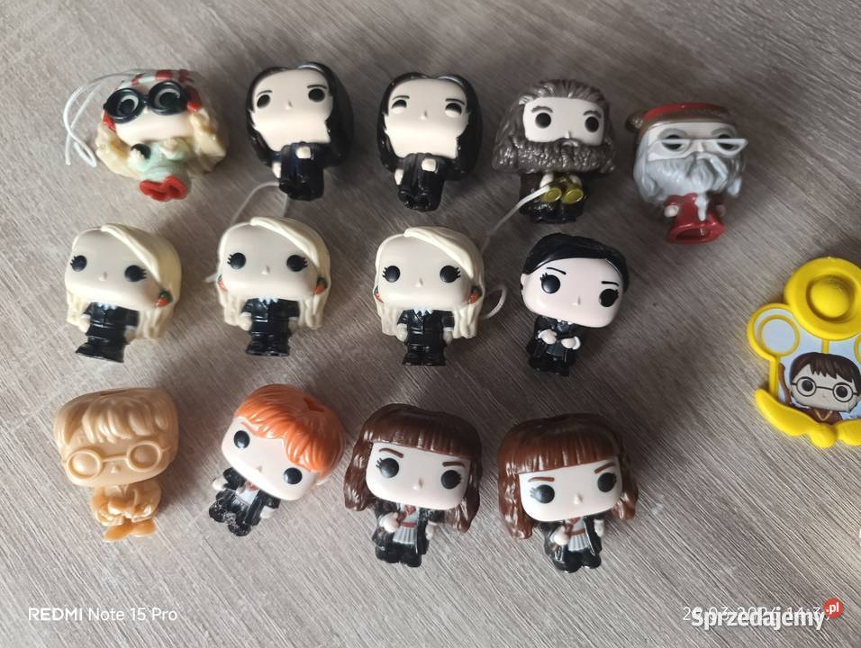 Figurki z Harrego Pottera z Kinder Niespodzianki