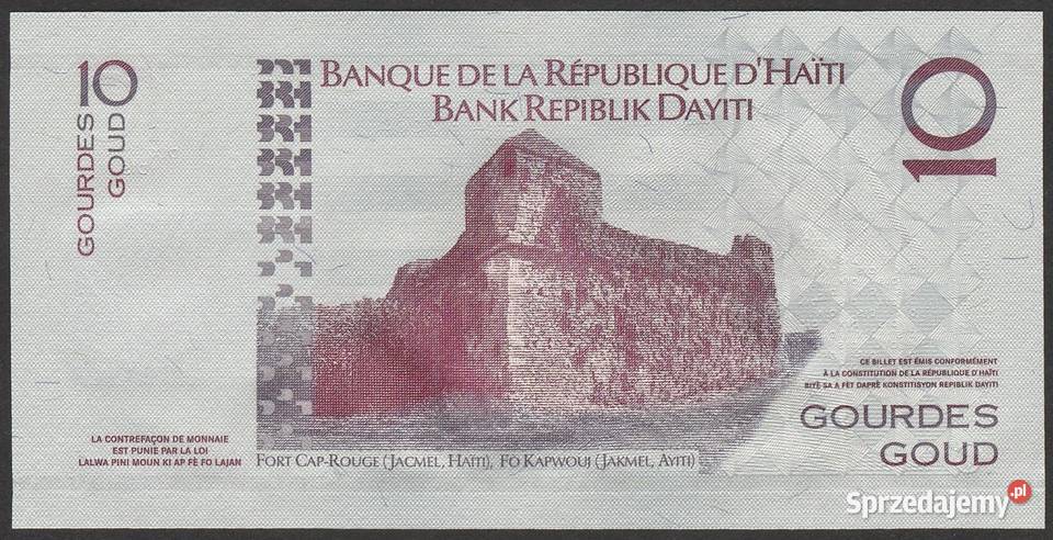 HAITI 10 GOURDES 2004 STAN UNC Łódź
