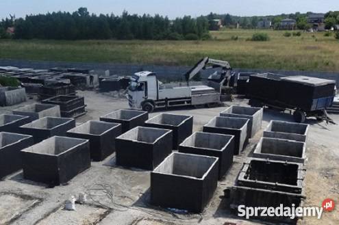 Szambo betonowe 5m3 na ścieki deszczówkę Poddębi
