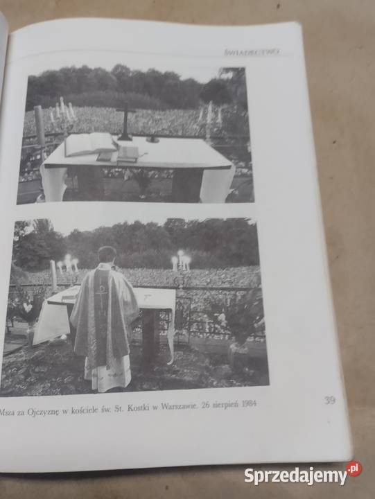 Książka o kspopiełuszce miękka Ostrowiec Świętokrzyski