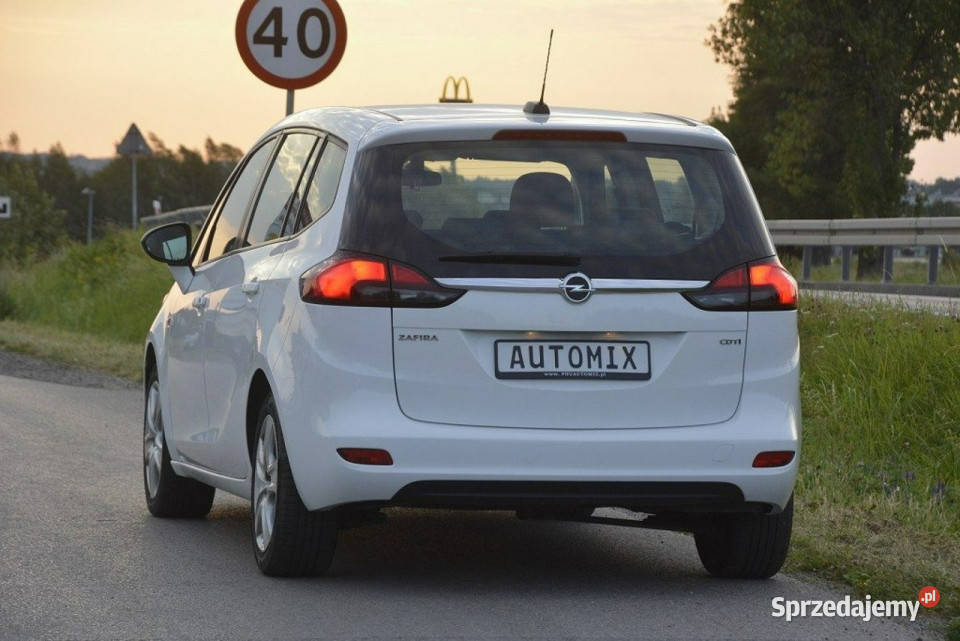 Opel Zafira 16CDTI 7 osobowa serwisie Android immobilizer Sędziszów Małopolski sprzedam