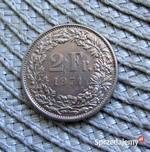Szwajcaria 2 Franki 1974r Kalisz