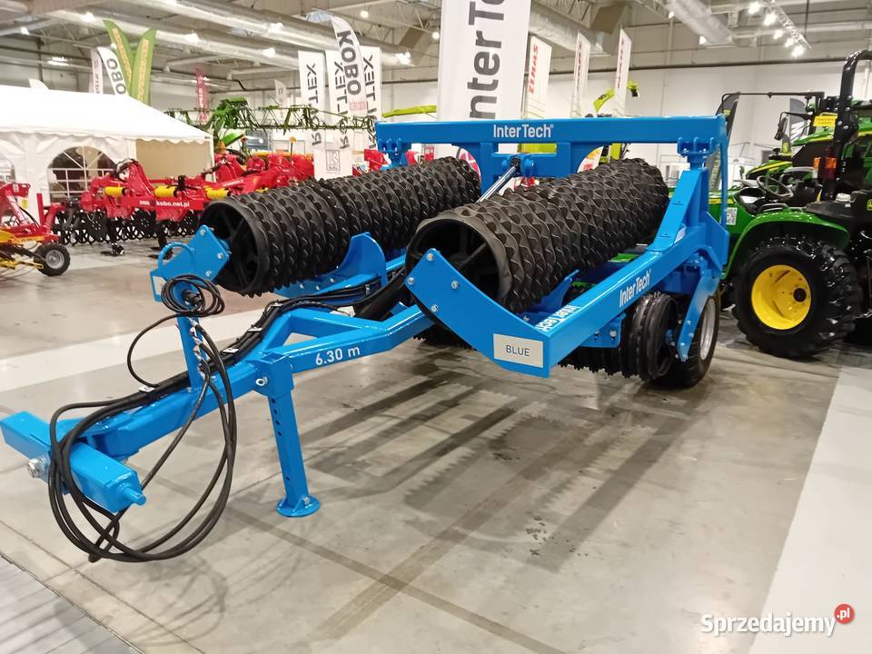 Wał posiewny ciągany na kołach InterTech łódzkie Rawa Mazowiecka