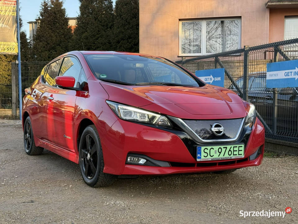 Nissan Leaf czerwony Częstochowa