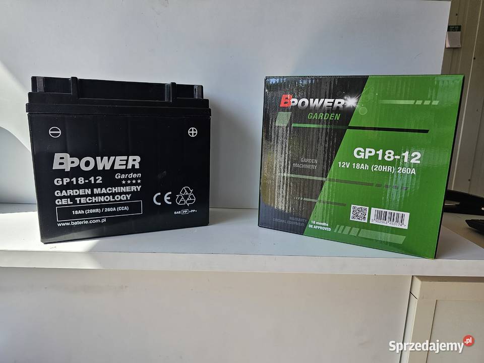 Akumulator Bpower GP1812 18Ah 12V 260A żelowy do Wrocław