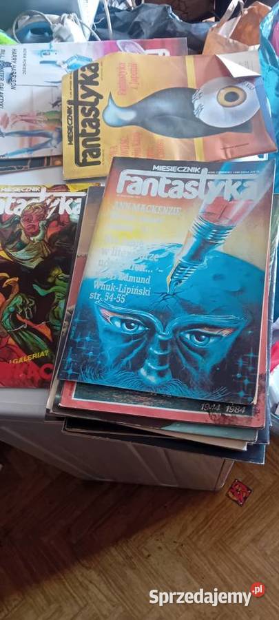 Fantastyka zbiory kolekcje czasopismo prl Mysłowice