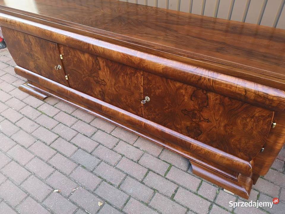 Komoda ARTDECO Orzech Niska RTV Solidna 212 Swarzędz