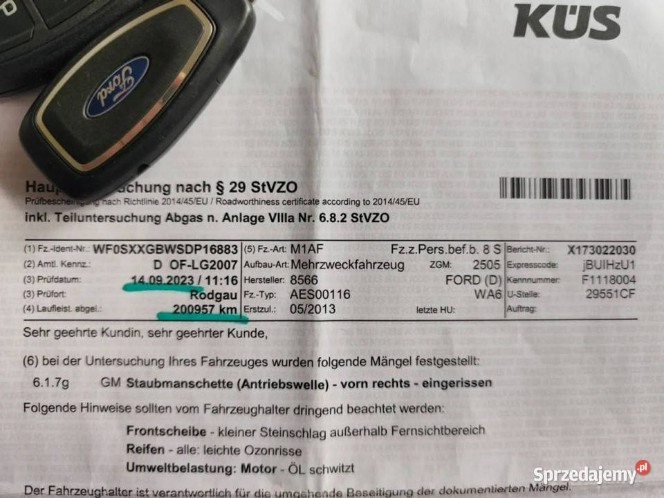 Ford S PanoramaKeylessXenonLedyNavi I 20062015 wielofunkcyjna kierownica Szczecin