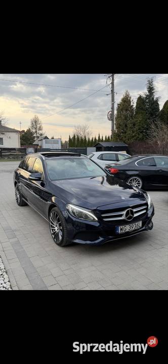 Mercedes W205 CKlasa 16d 116 2015 Super Stan relingi dachowe sprzedam