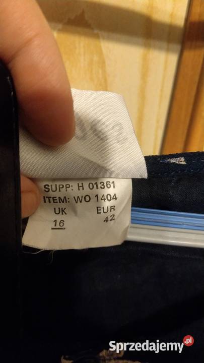 Sukienka maxi granatowa z kwiatami nowa 40 L XL mazowieckie sprzedam