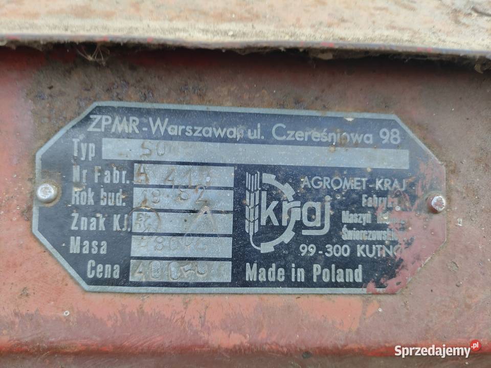 Siewnik zbożowy poznaniak Skoki sprzedam