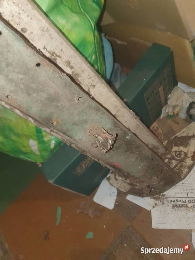 Stara industrialna oprawa lampa uliczna Warszawa