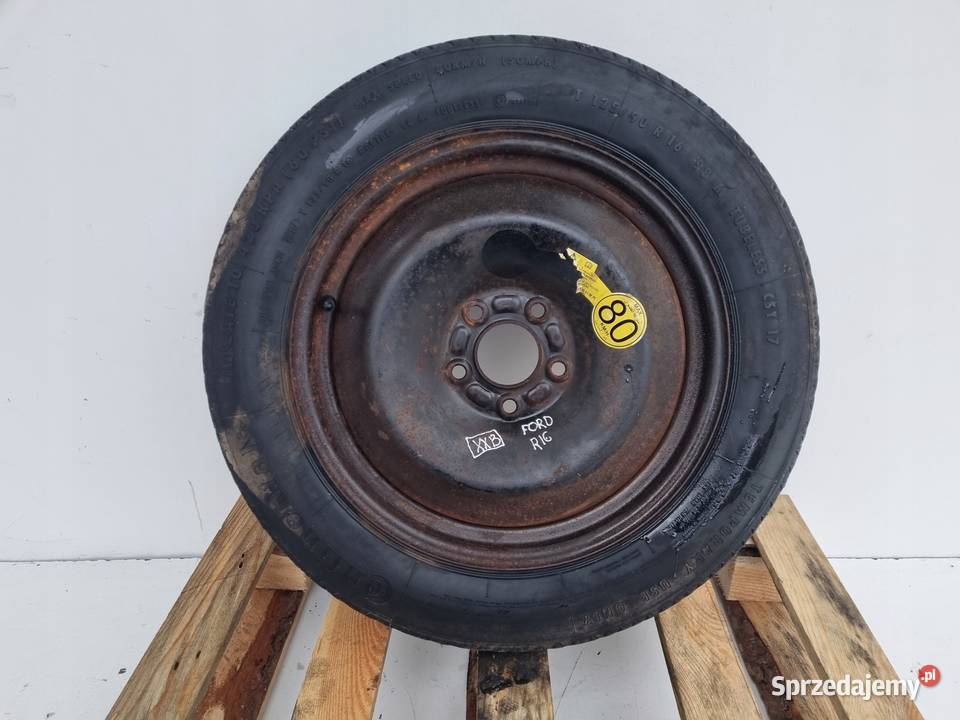 KOŁO12585 R16 ZAPASOWE DOJAZDOWE Ford C Focus Rudka sprzedam