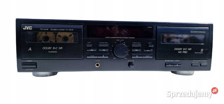 Magnetofon JVC TDW216 Stereo Cassette Deck Międzychód