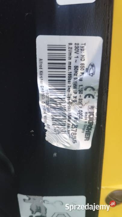 Myjka Karcher HD 650 Super Stan Gwarancja Servic Narzędzia czyszczące mazowieckie Radom