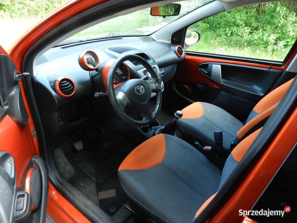 Toyota Aygo I Grzane fotele Czujniki cofania Toyota Puszczykowo sprzedam