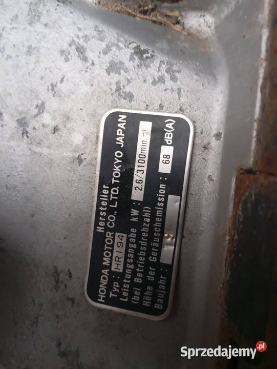 Kosiarka spalinowa Honda HR 194 z koszem Turek sprzedam