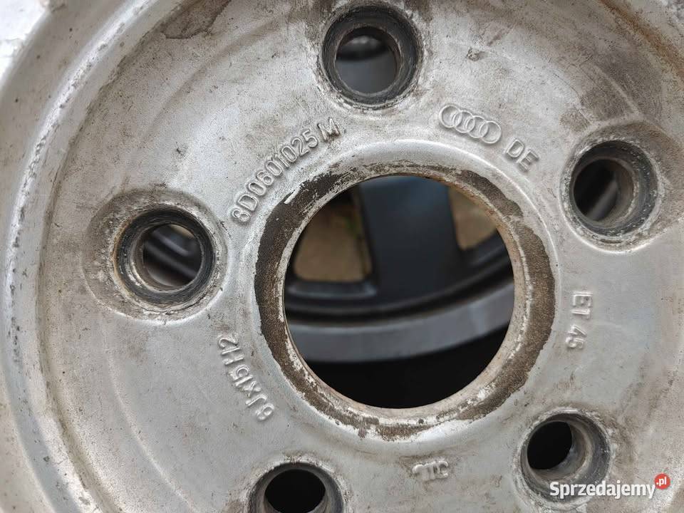 Alufelgi 15 5112 AUDI VOLKSWAGEN Montaż opon Wąchock
