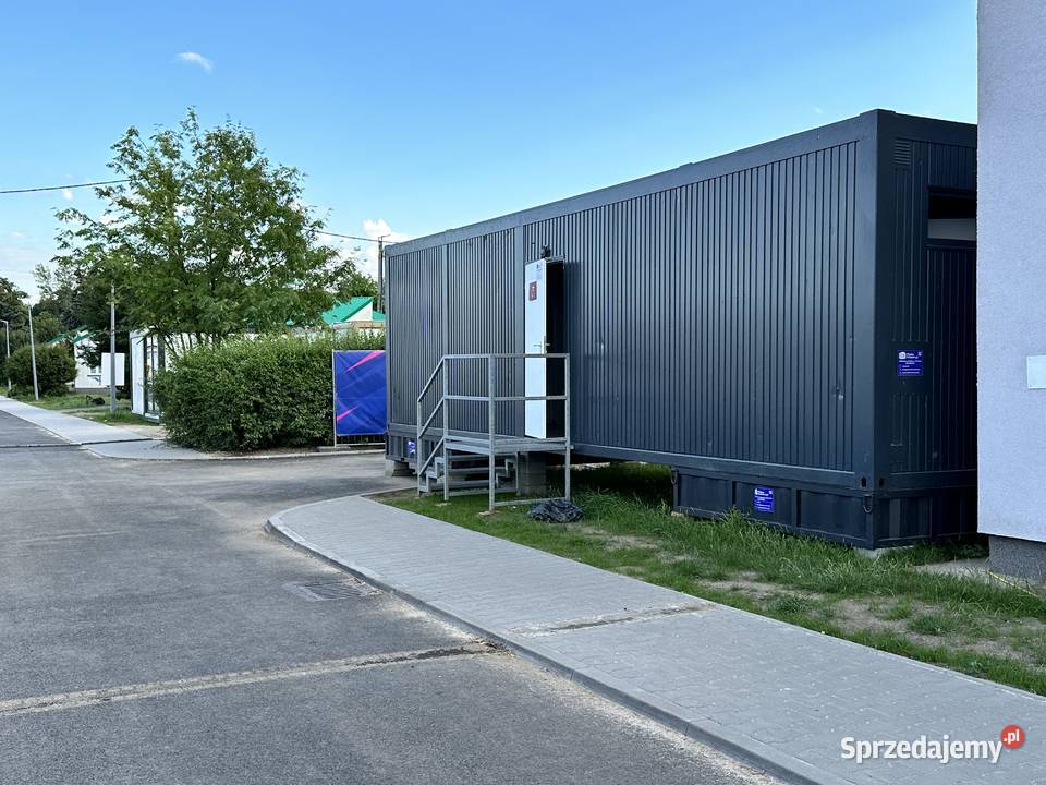 KONTENER SANITARNY 8x KABINA WC 6x UMYWALKA 2x Wrocław sprzedam