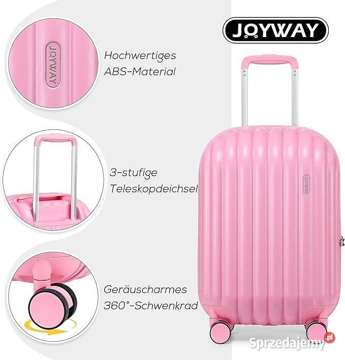 Joyway walizka na kółkach kuferek zestaw Pozostałe Ciemierów