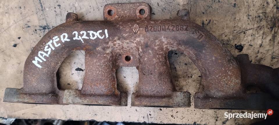 RENAULT MASTER MOVANO 22DCI kolektor wydechowy sprzedam