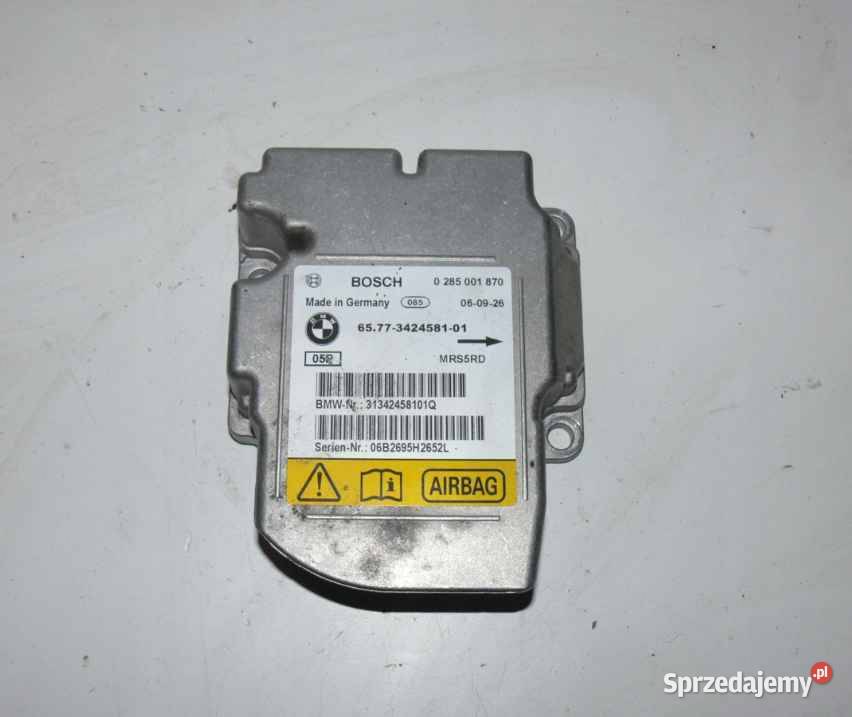 SENSOR PODUSZEK AIRBAG 3424581 BMW X3 E83 07R Wielkie Drogi