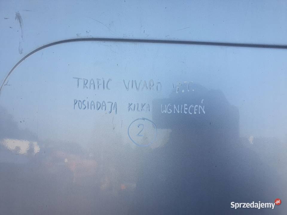 TYNE DRZWI PRAWE Renault Trafic prawy tył osobowe Rudka sprzedam