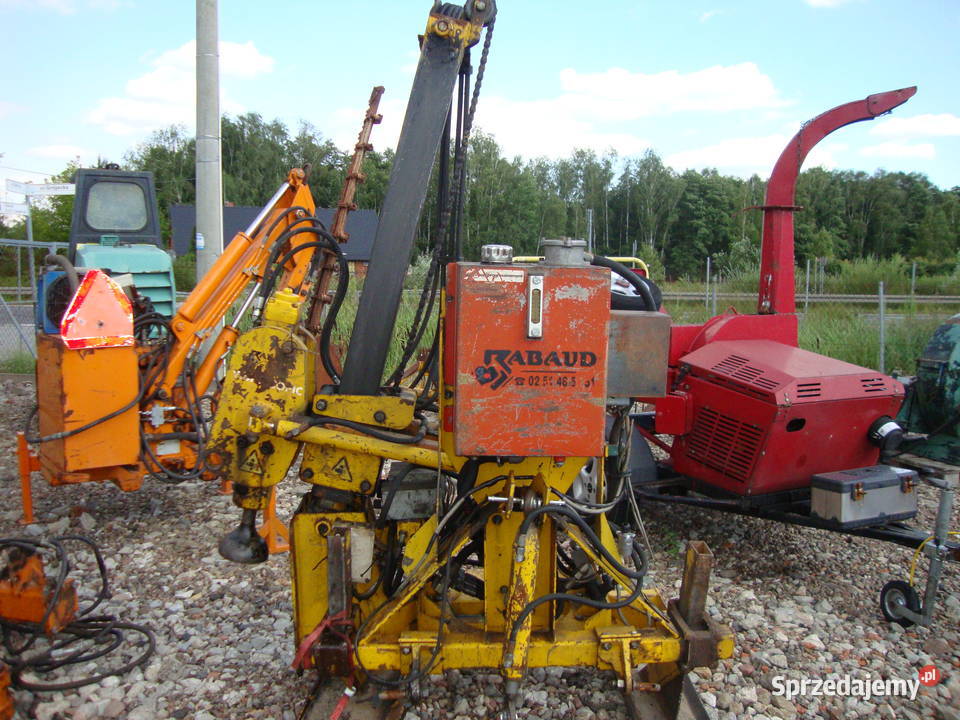 RABAUD wbijanie pali kafar palownica mazowieckie sprzedam