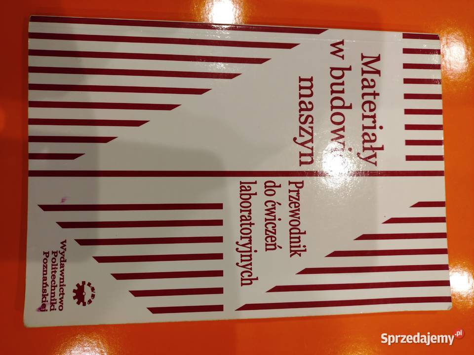 Materiały w budowie maszyn sprzedam