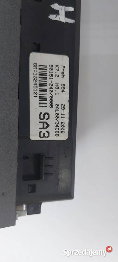Panel klimatyzacji OPEL ASTRA H osobowe