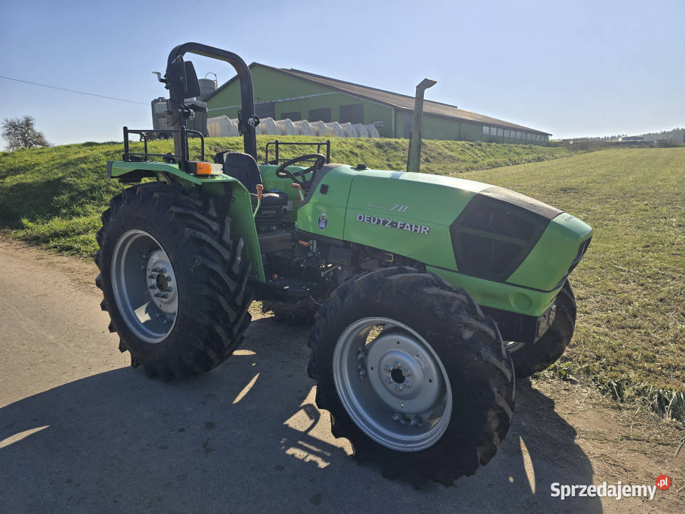 Ciągnik DEUTZFAHR Agrolux 70 4x4 57 mth 2021 r Skrzynia biegów Manualna warmińsko-mazurskie Włosty
