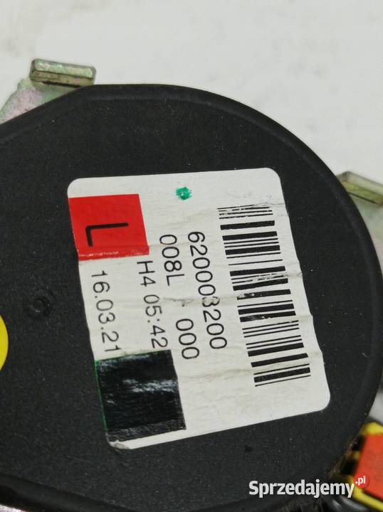 PAS BEZPIECZEŃSTWA LEWY PRZÓD KIEROWCY Skoda