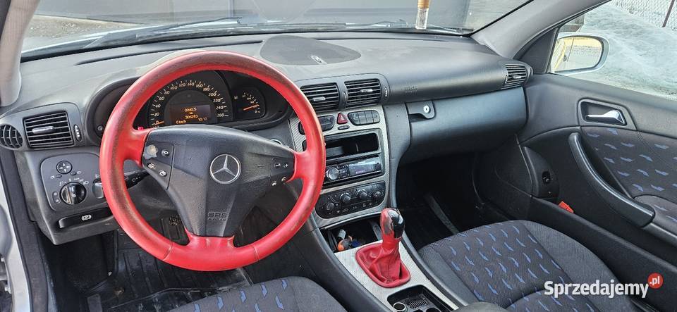 Mercedes w203 coupe kompresor srebrny Kraśnik