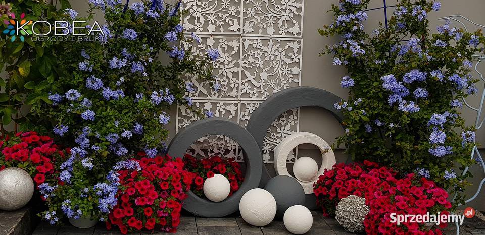 Dekoracje i ozdoby do ogrodu Kula betonowa 15 Jaworze