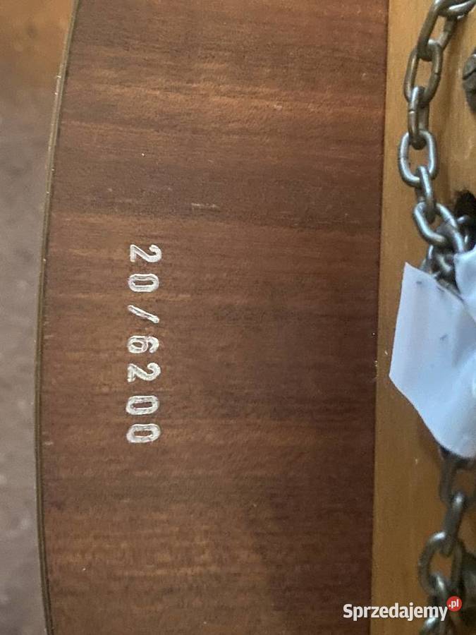 Zegar Wiszący z wahadłem na wagi obciążniki