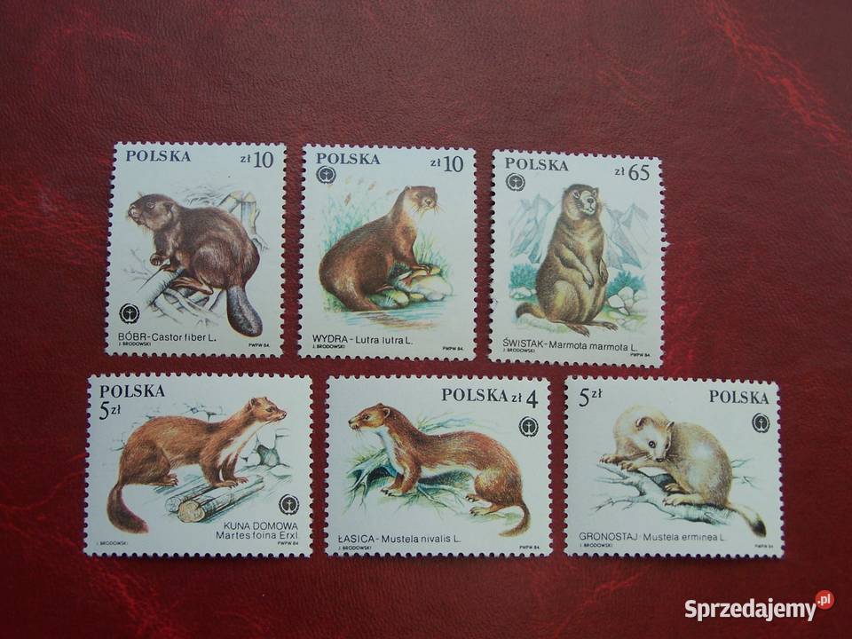 Polska 1984 MNH Mi 294651 Fauna Zwierzęta śląskie Tychy
