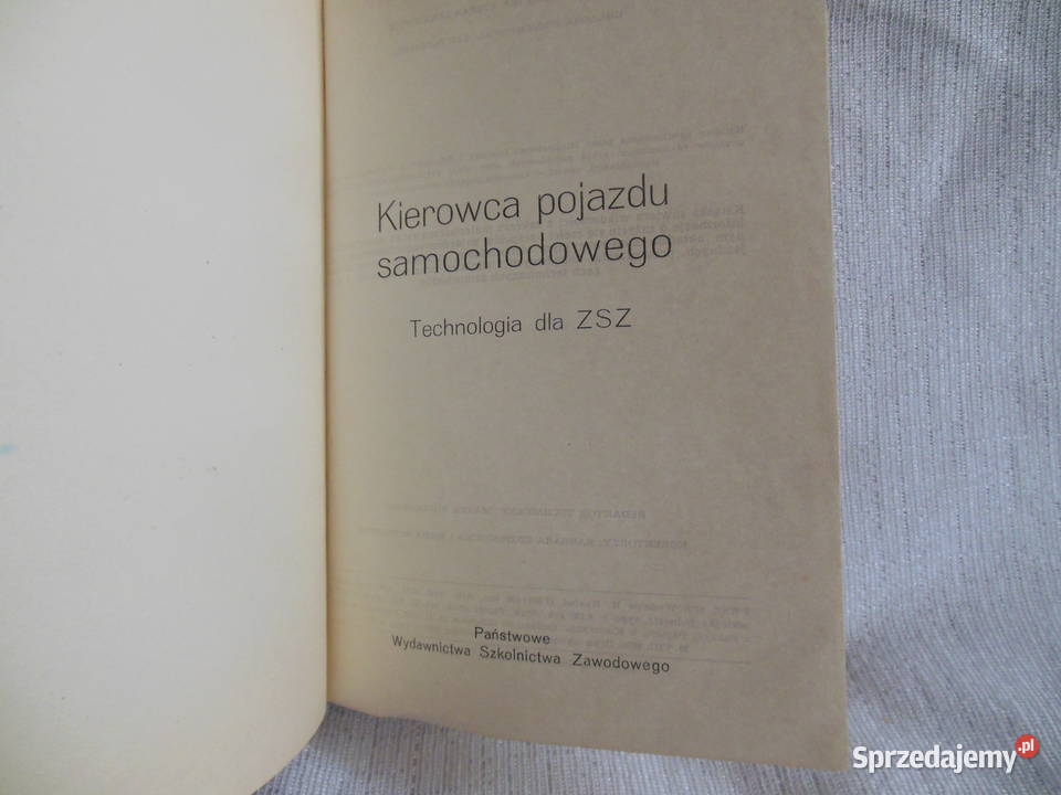 Kierowca pojazdu samochodowego Stanisław Mac technika, nauki techniczne Kielce