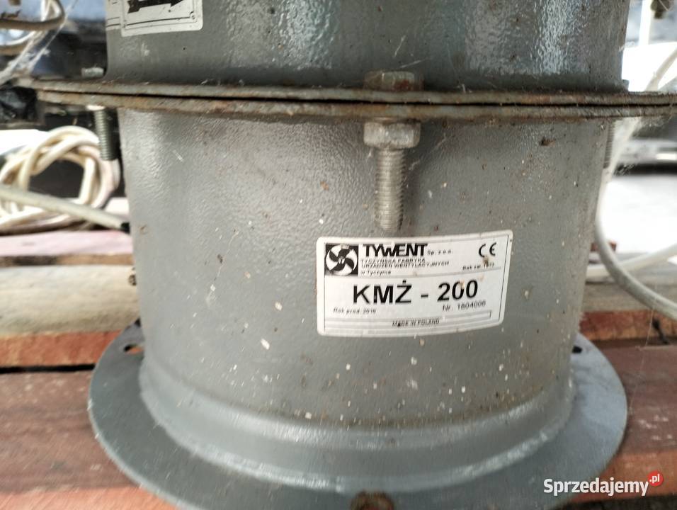 Wentylator dachowy przemysłowy gastronomiczny Słupia Kapitulna