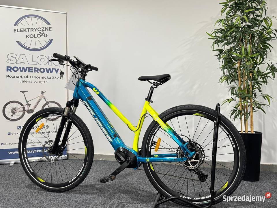 Rower elektryczny CRUSSIS eCross LOW 98 S 630Wh wielkopolskie