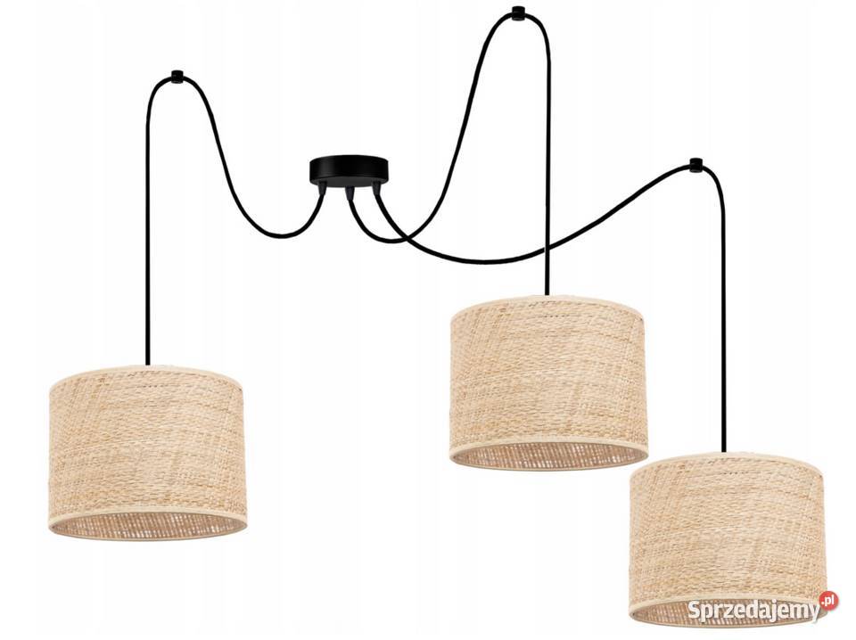 LAMPA SUFITOWA WISZĄCA ŻYRANDOL PAJĄK NOWOCZESNA Choroszcz