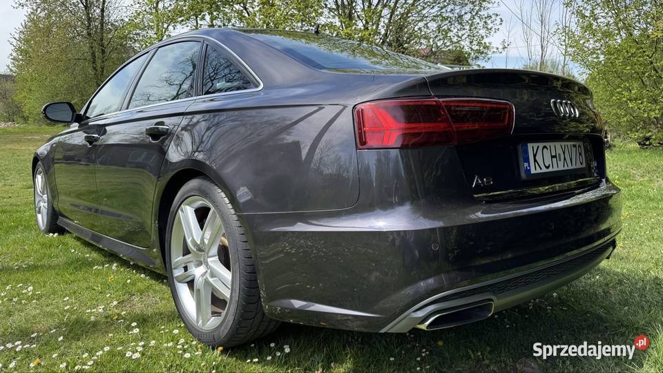 Audi A6 C7 quattro sedan lift 20tfsi Sline kurtyny powietrzne Alwernia