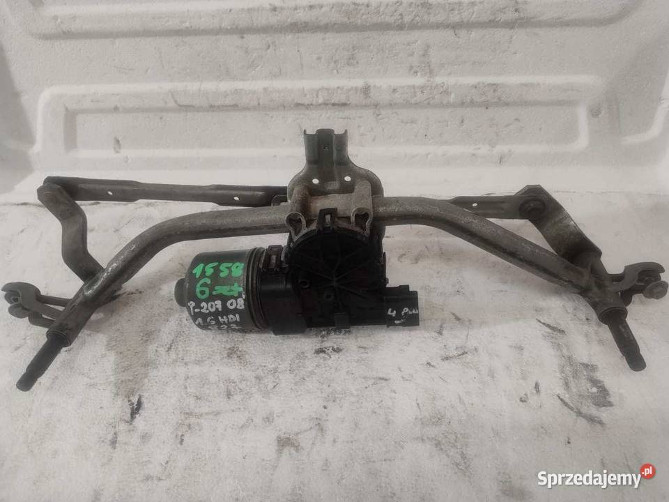MECHANIZM WYCIERACZEK PRZEDNICH PEUGEOT 207 Mechanizmy wycieraczek