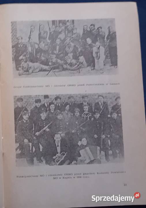 Folder wydany z okazji 30lecia ORMO w Kaliszu Koźminek