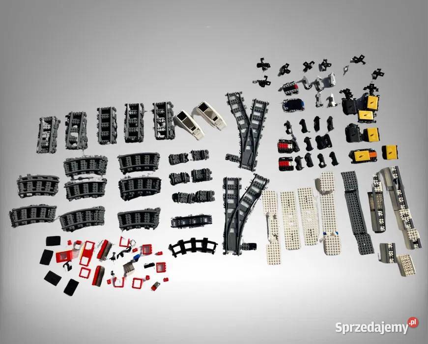 CAŁOŚĆ LEGO Dużo Elementów tory city części Warszawa