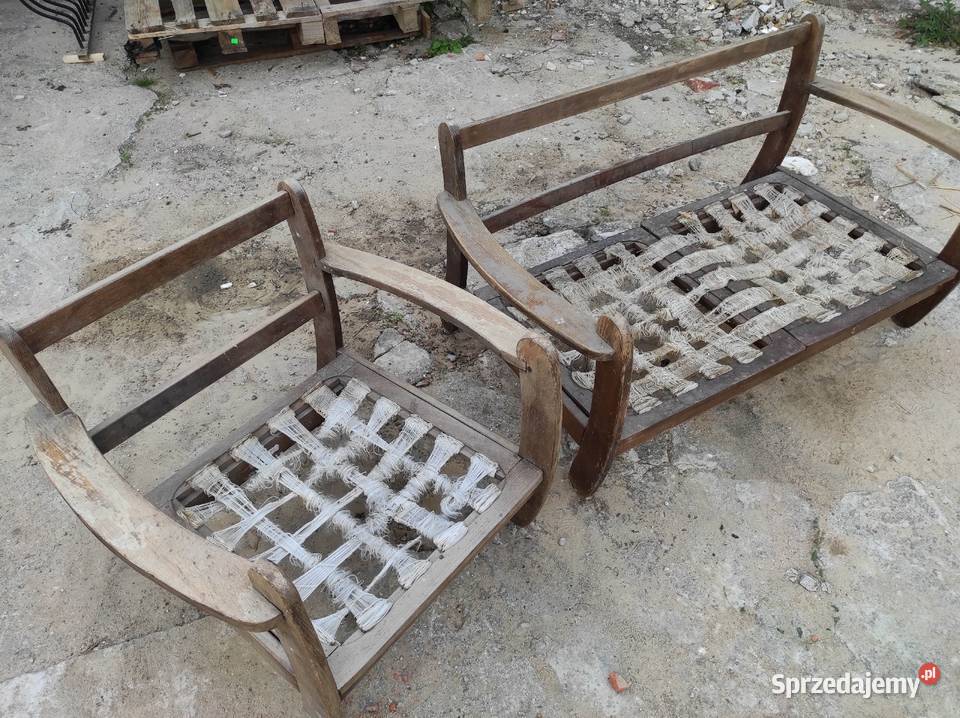 Drewniany stelaż meblowy kanapa sofa fotel