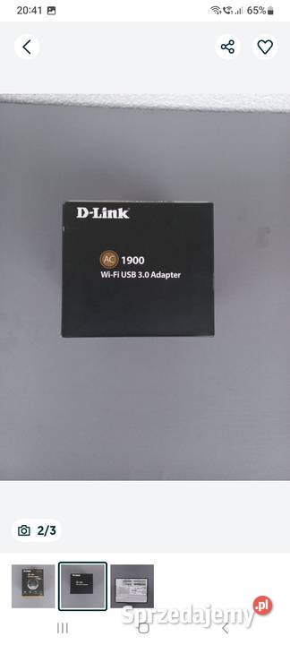 DLink 1900 adapter wifi Warszawa sprzedam