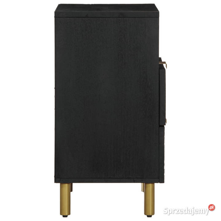 Szafka nocna czarna 50x33x62 materiał mazowieckie Warszawa sprzedam