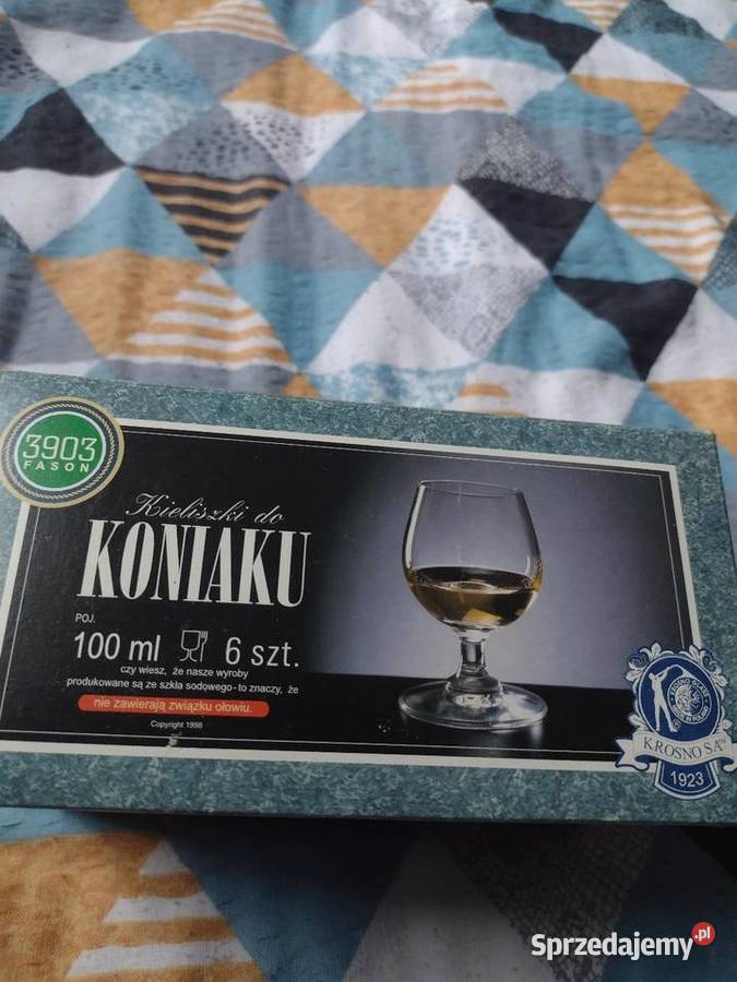 Kieliszki do koniaku Komorów