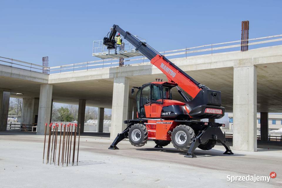 Ładowarka teleskopowa Manitou MRT 1845 360 115D małopolskie Zator sprzedam